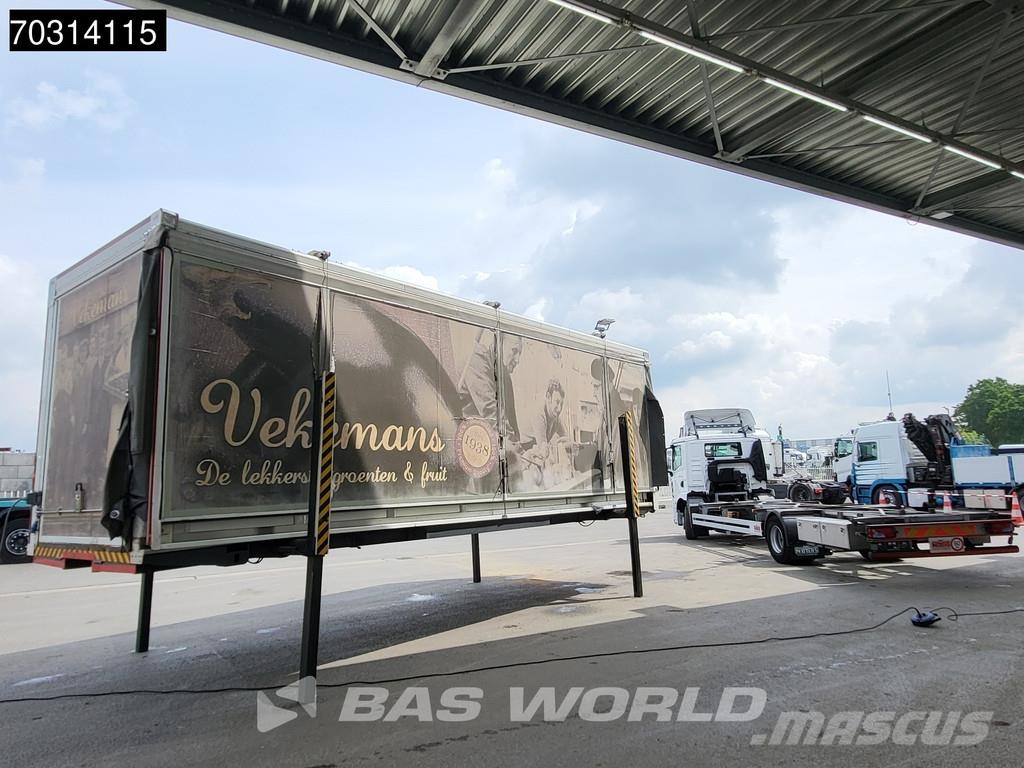 MAN TGM 15.250 4X2 42.000 kms! 15 tons marktwagen BDF Savivarčiai su kabeliniu keltuvu