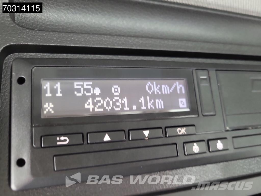 MAN TGM 15.250 4X2 42.000 kms! 15 tons BDF Automatic F Containertrucks met kabelsysteem