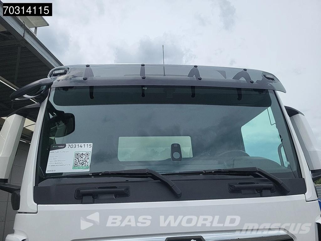 MAN TGM 15.250 4X2 42.000 kms! 15 tons marktwagen BDF Savivarčiai su kabeliniu keltuvu