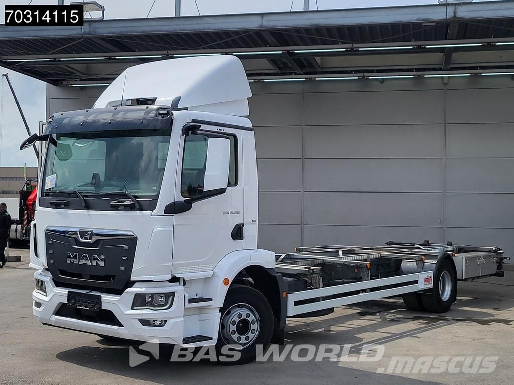 MAN TGM 15.250 4X2 42.000 kms! 15 tons marktwagen BDF Savivarčiai su kabeliniu keltuvu