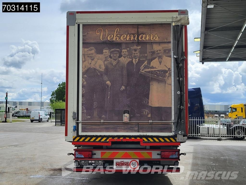 MAN TGM 15.250 4X2 42.000 kms! 15 tons marktwagen BDF Savivarčiai su kabeliniu keltuvu