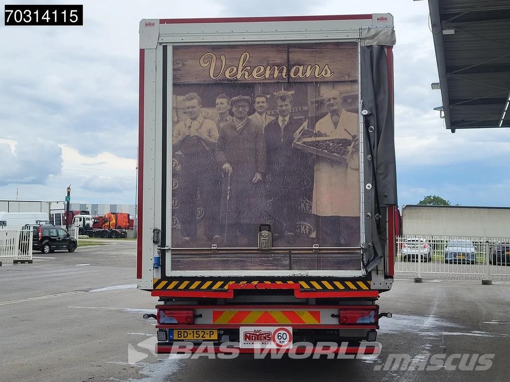 MAN TGM 15.250 4X2 42.000 kms! 15 tons marktwagen BDF Savivarčiai su kabeliniu keltuvu