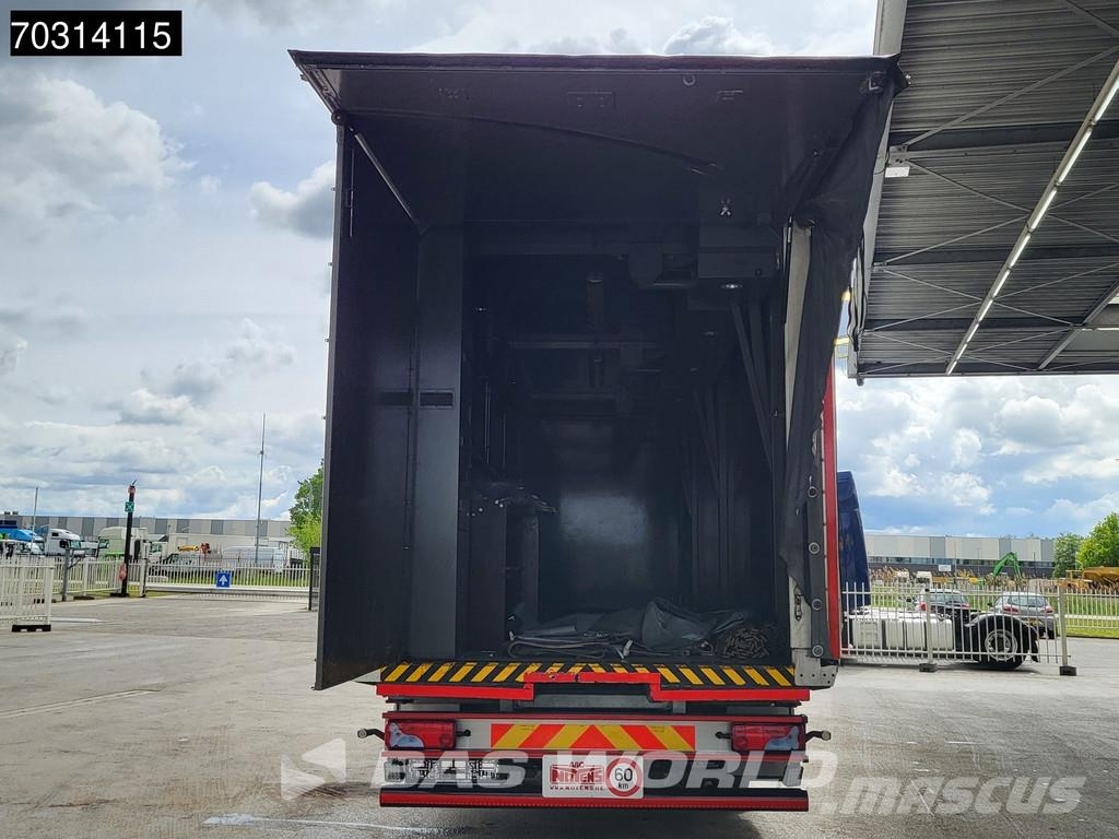 MAN TGM 15.250 4X2 42.000 kms! 15 tons marktwagen BDF Savivarčiai su kabeliniu keltuvu