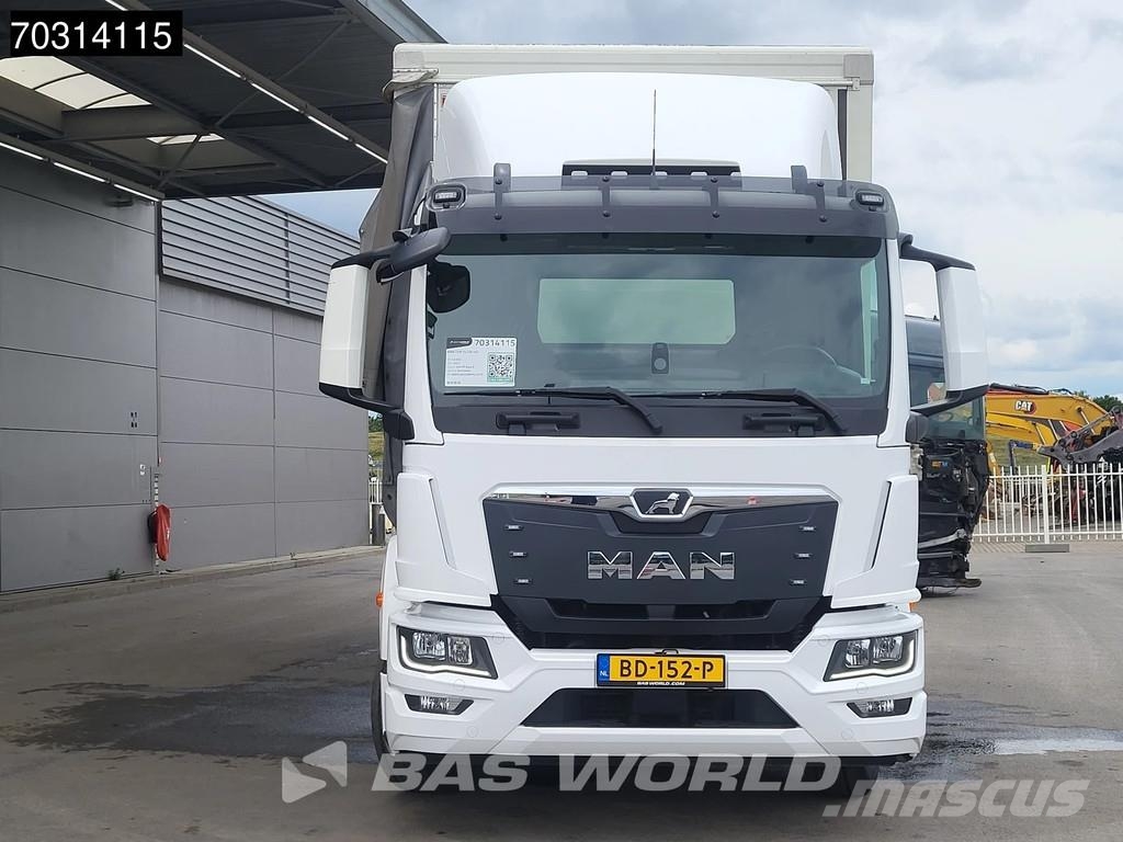 MAN TGM 15.250 4X2 42.000 kms! 15 tons marktwagen BDF Savivarčiai su kabeliniu keltuvu
