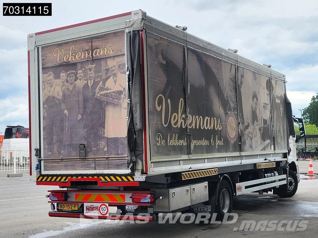 MAN TGM 15.250 4X2 42.000 kms! 15 tons marktwagen BDF Savivarčiai su kabeliniu keltuvu