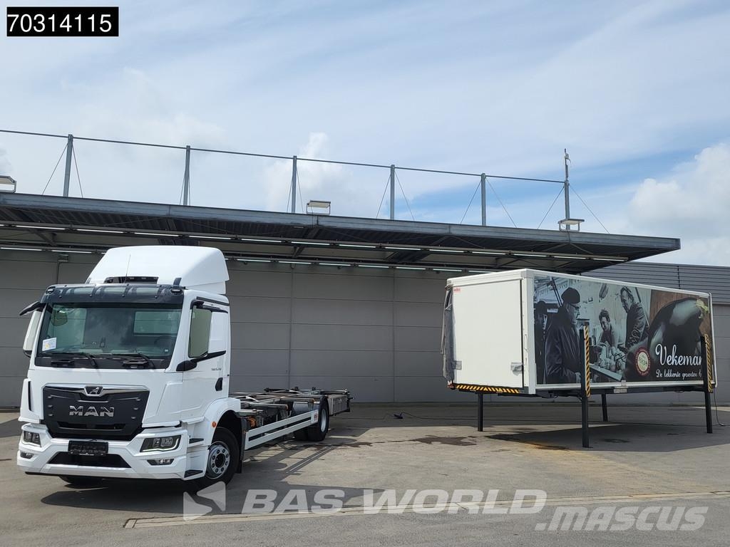 MAN TGM 15.250 4X2 42.000 kms! 15 tons marktwagen BDF Savivarčiai su kabeliniu keltuvu