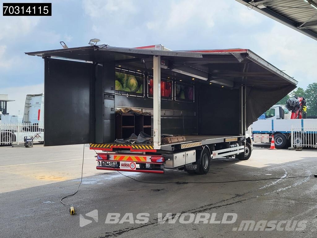 MAN TGM 15.250 4X2 42.000 kms! 15 tons marktwagen BDF Savivarčiai su kabeliniu keltuvu