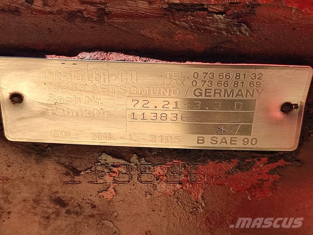 Drive axle 113836 KESSLER+CO Terex ATT 400 Terex A 轴