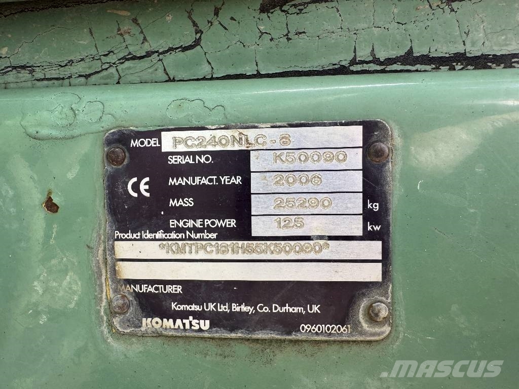 Komatsu PC 240 NLC-8 Верижен екскаватор