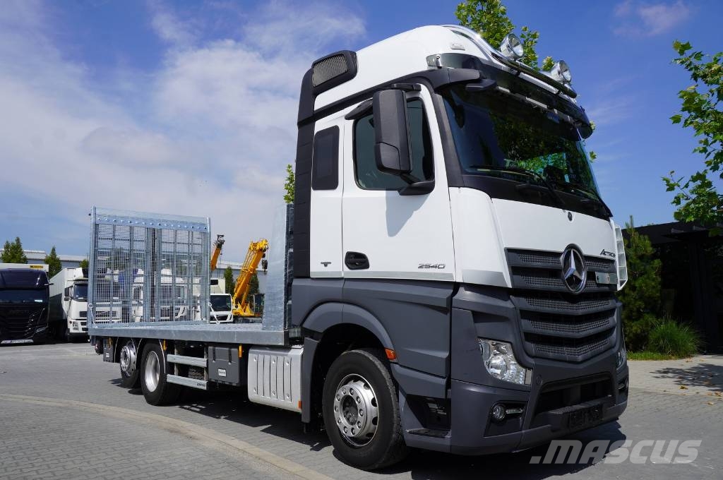 Mercedes-Benz Actros 2540 6×2 / 50 tho. km! / NEW GALVANIZED tow Camiones portacoches