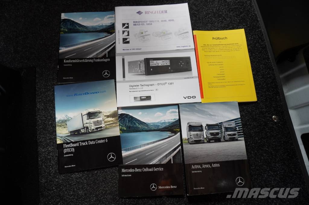 Mercedes-Benz Actros 2540 6×2 / 50 tho. km! / NEW GALVANIZED tow Camiones portacoches