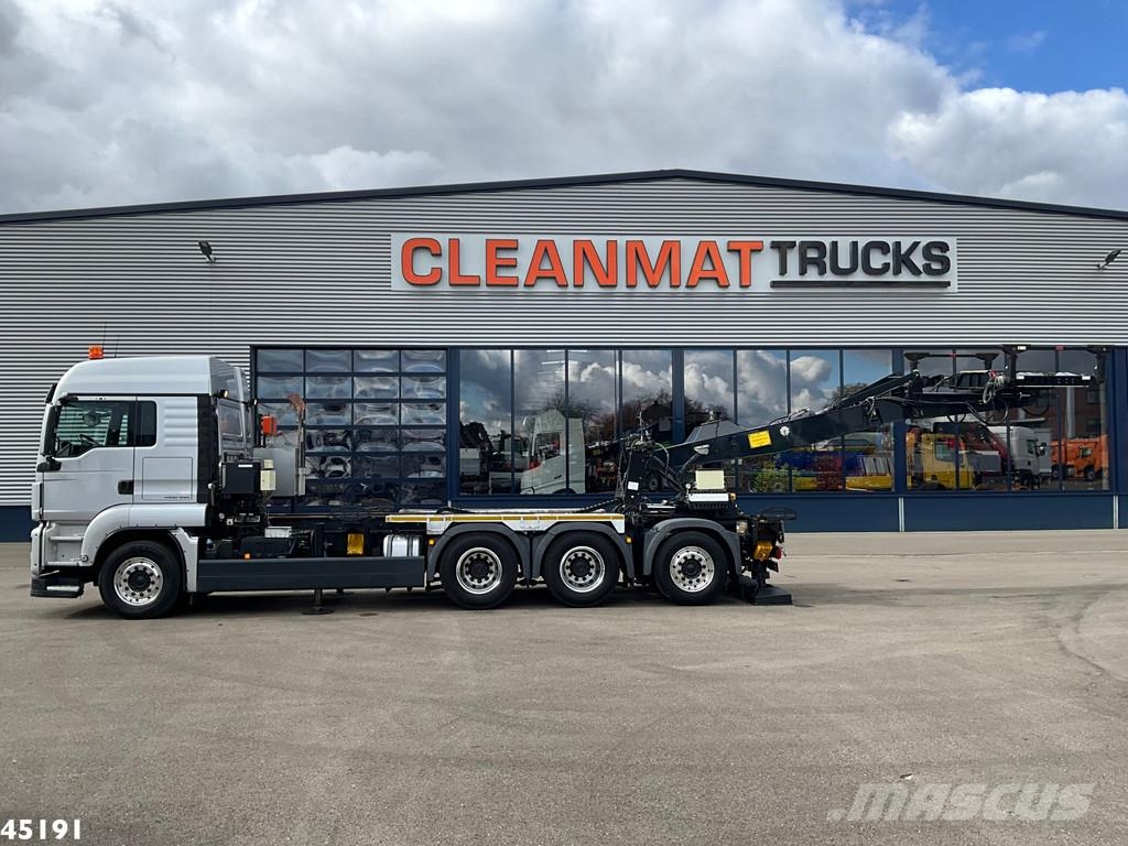 MAN TGS 35.480 Euro 6 8x4 Deuringer Garagetransporter Kontti-/tasonostoautot