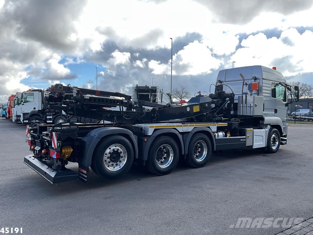 MAN TGS 35.480 Euro 6 8x4 Deuringer Garagetransporter Kontti-/tasonostoautot