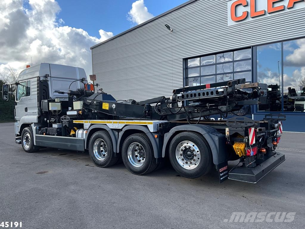 MAN TGS 35.480 Euro 6 8x4 Deuringer Garagetransporter Kontti-/tasonostoautot