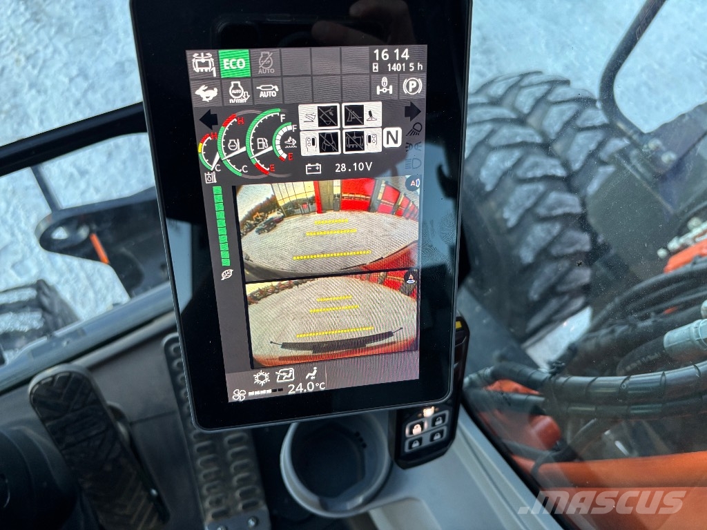 Hitachi ZX 135 W-7 / Engcon, Rasvari, Lämmitin, StageV حفارات بعجل