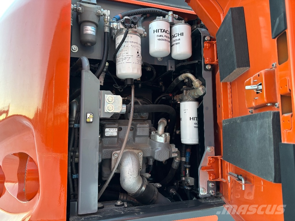 Hitachi ZX 135 W-7 / Engcon, Rasvari, Lämmitin, StageV حفارات بعجل