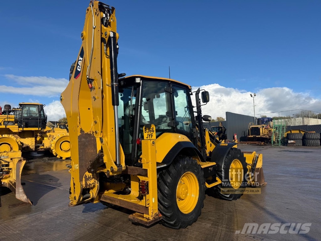 CAT 444F2 لوادر ذات جرافات عكسية