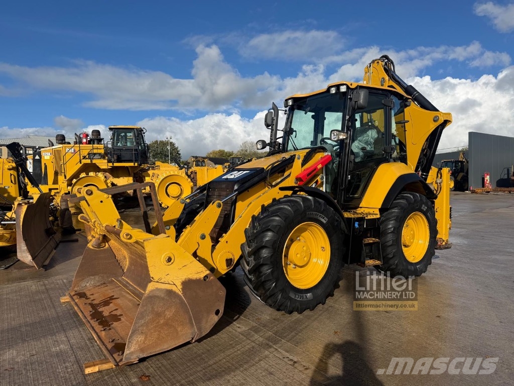 CAT 444F2 لوادر ذات جرافات عكسية