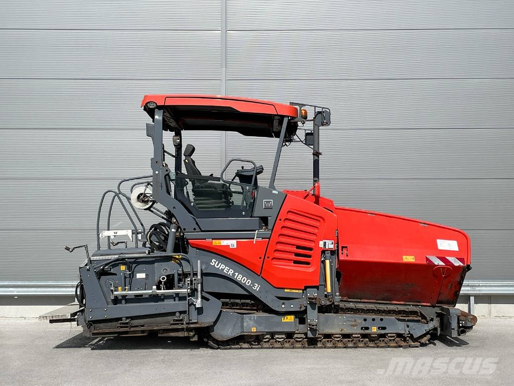 Vögele SUPER 1800-3I Asfaltni finišerji