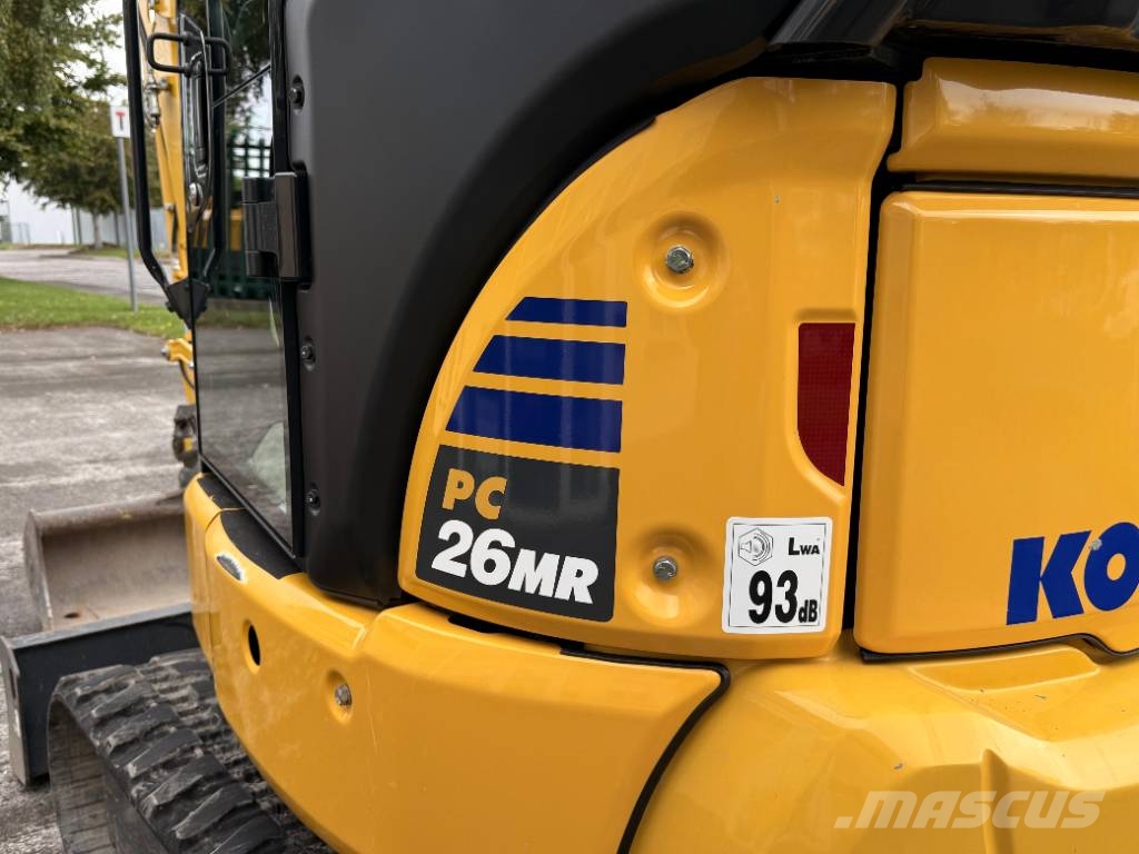 Komatsu PC 26 MR-5 Mini bagri <7t