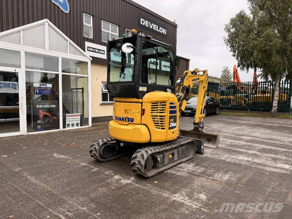 Komatsu PC 26 MR-5 Mini bagri <7t