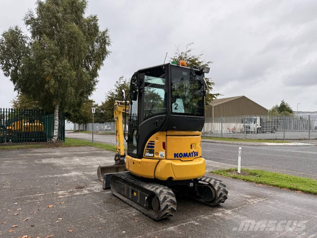 Komatsu PC 26 MR-5 Mini bagri <7t