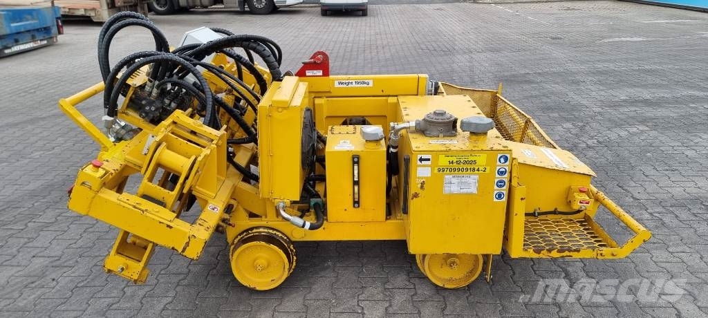 Spring installation machine | Rail clip installer Održavanje železničkih pruga