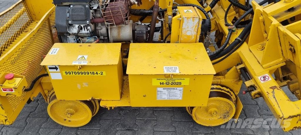 Spring installation machine | Rail clip installer Održavanje železničkih pruga