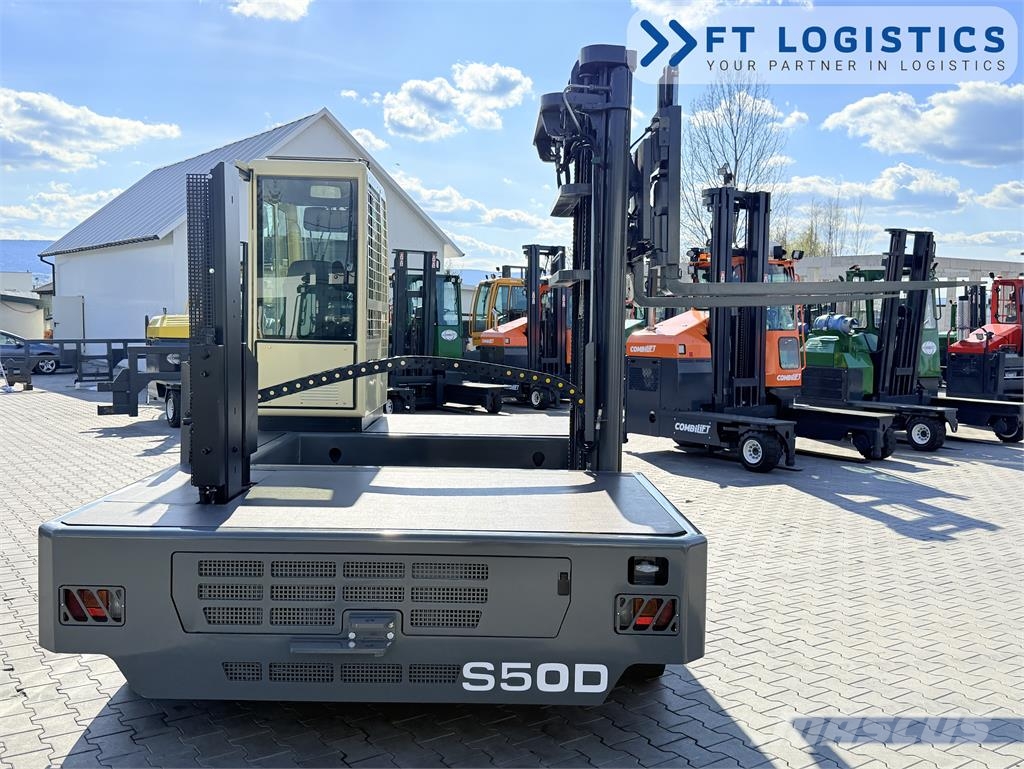Hubtex S50D | TRIPLEX 6300 | DIESEL | FREE-LIFT | PLATFOR Sideloader