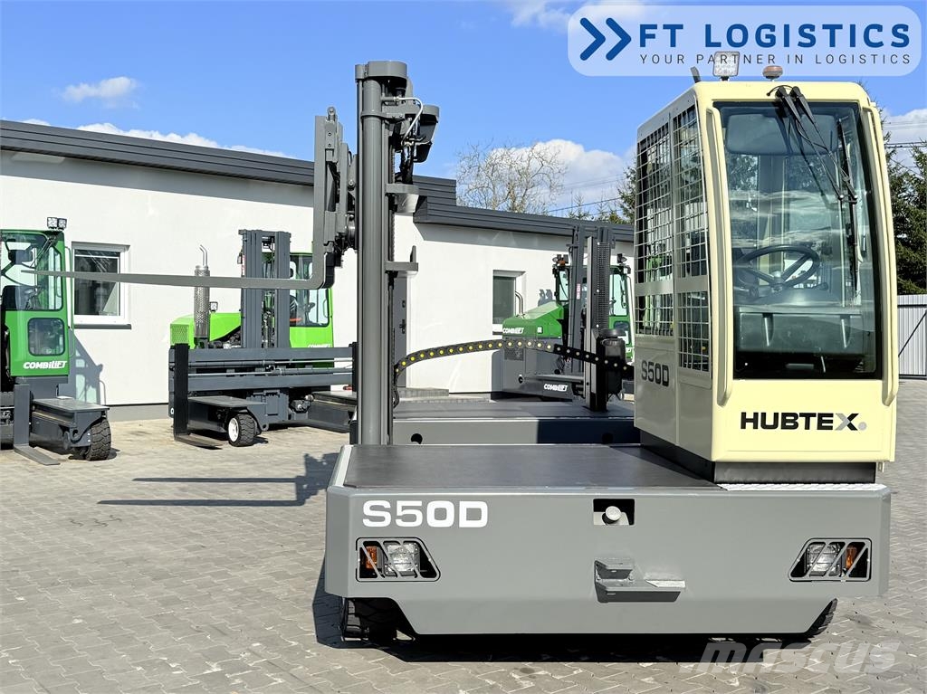 Hubtex S50D | TRIPLEX 6300 | DIESEL | FREE-LIFT | PLATFOR Sideloader