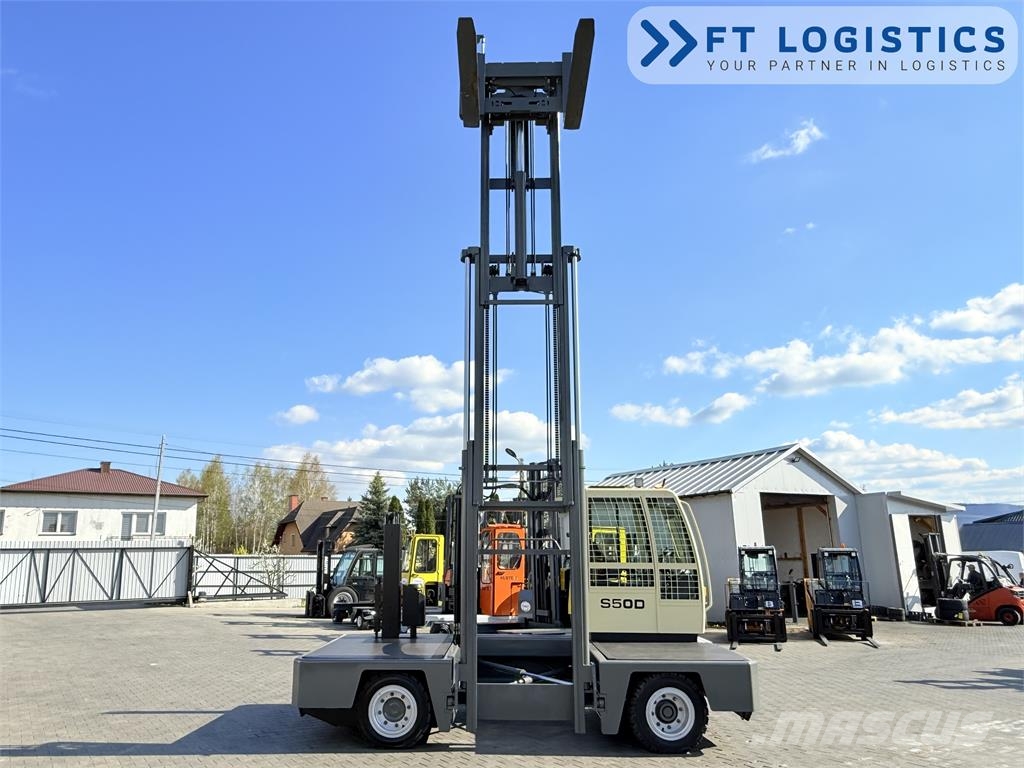 Hubtex S50D | TRIPLEX 6300 | DIESEL | FREE-LIFT | PLATFOR Sideloader