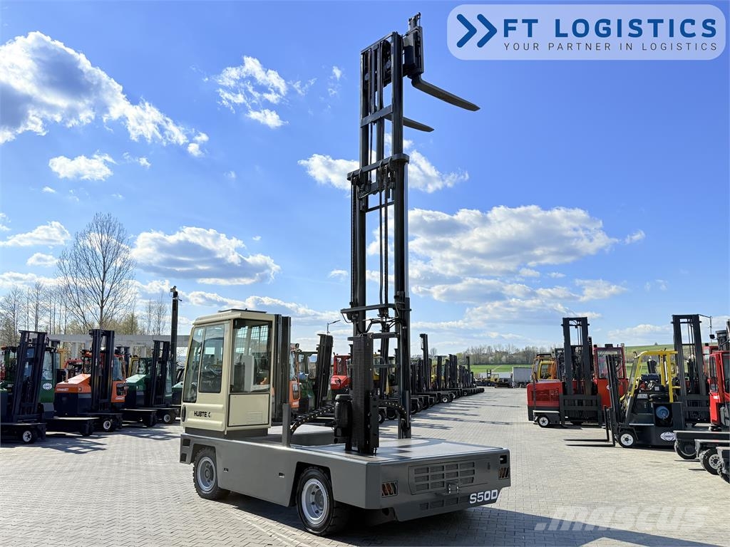 Hubtex S50D | TRIPLEX 6300 | DIESEL | FREE-LIFT | PLATFOR Sideloader