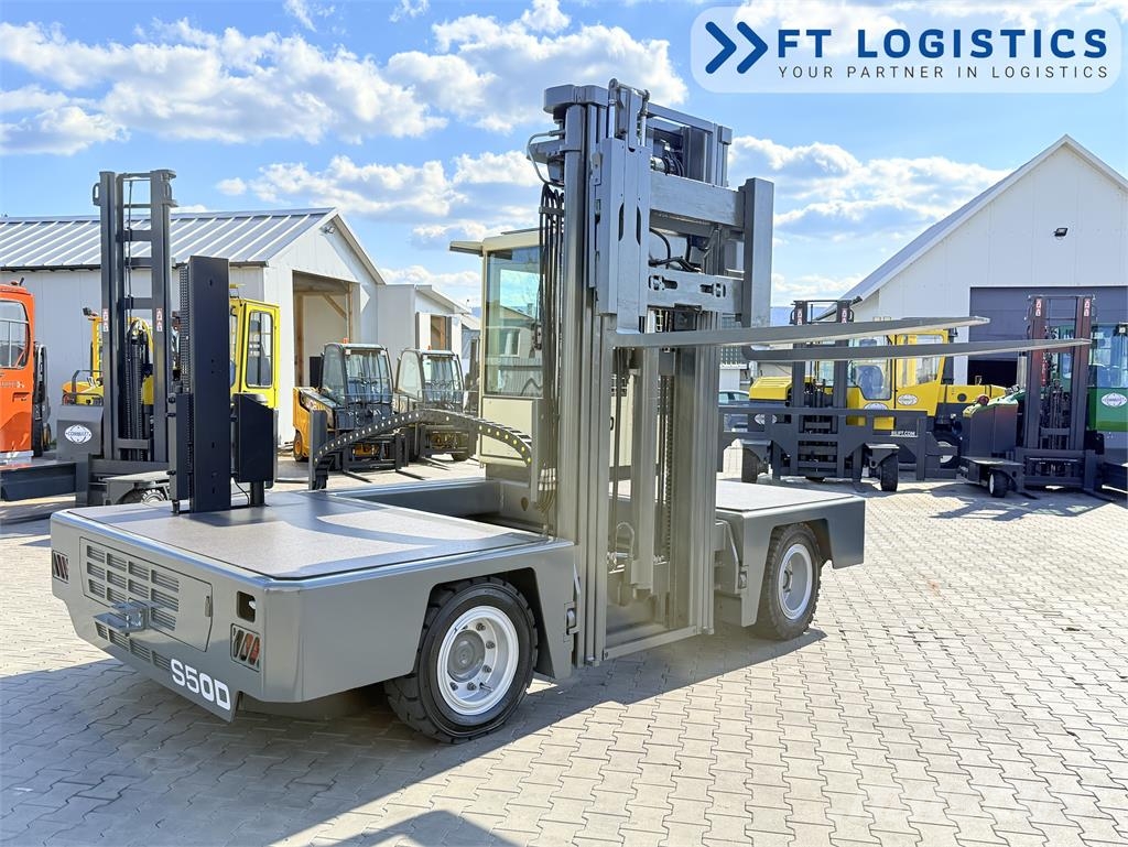 Hubtex S50D | TRIPLEX 6300 | DIESEL | FREE-LIFT | PLATFOR Sideloader