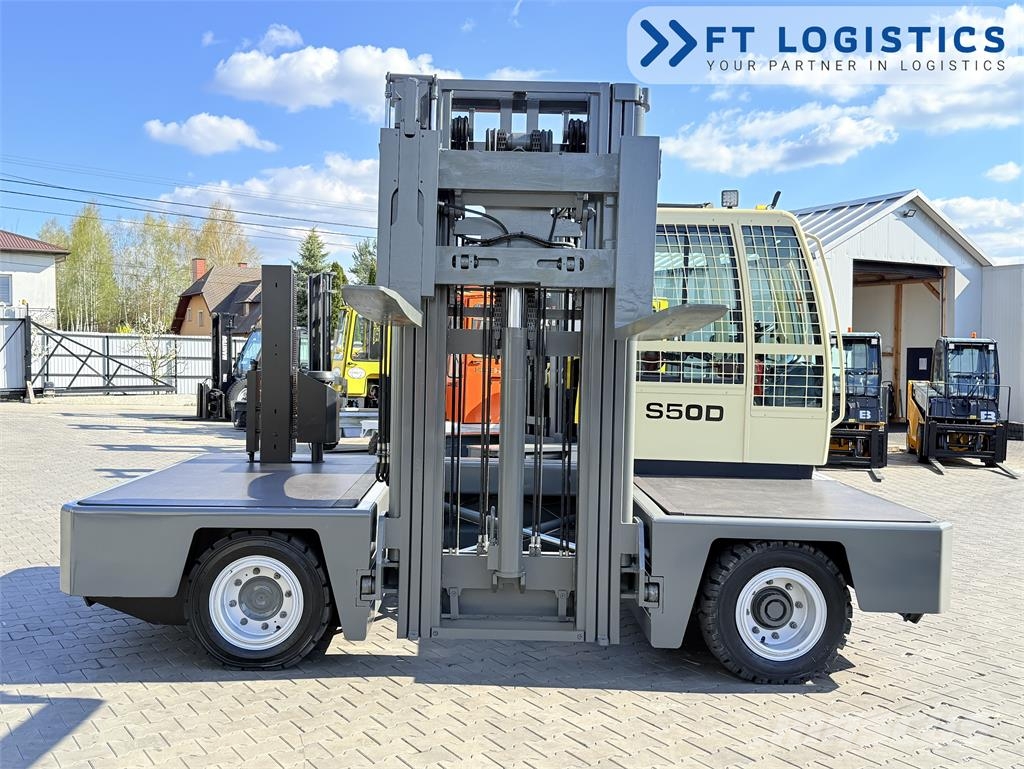 Hubtex S50D | TRIPLEX 6300 | DIESEL | FREE-LIFT | PLATFOR Sideloader