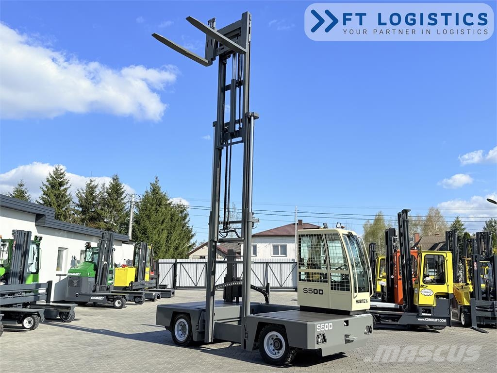 Hubtex S50D | TRIPLEX 6300 | DIESEL | FREE-LIFT | PLATFOR Sideloader