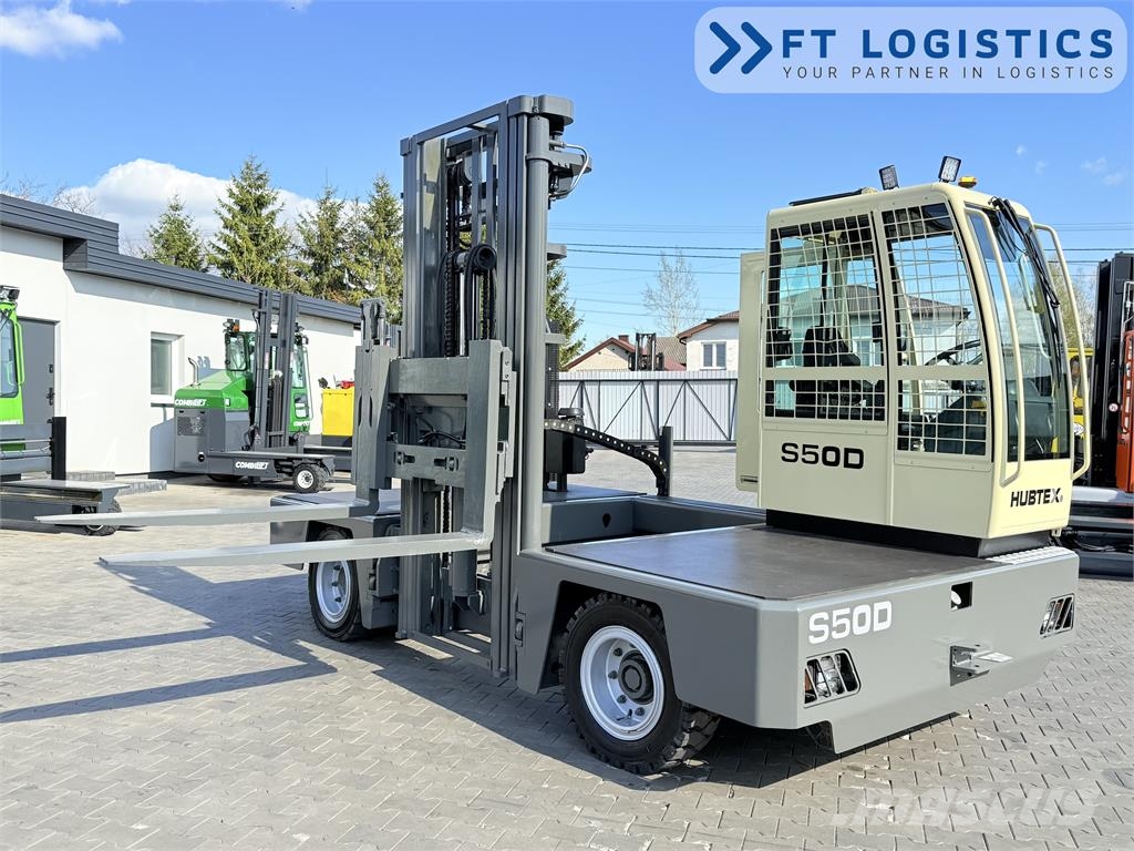 Hubtex S50D | TRIPLEX 6300 | DIESEL | FREE-LIFT | PLATFOR Sideloader