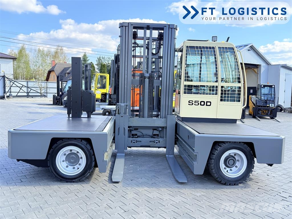 Hubtex S50D | TRIPLEX 6300 | DIESEL | FREE-LIFT | PLATFOR Sideloader