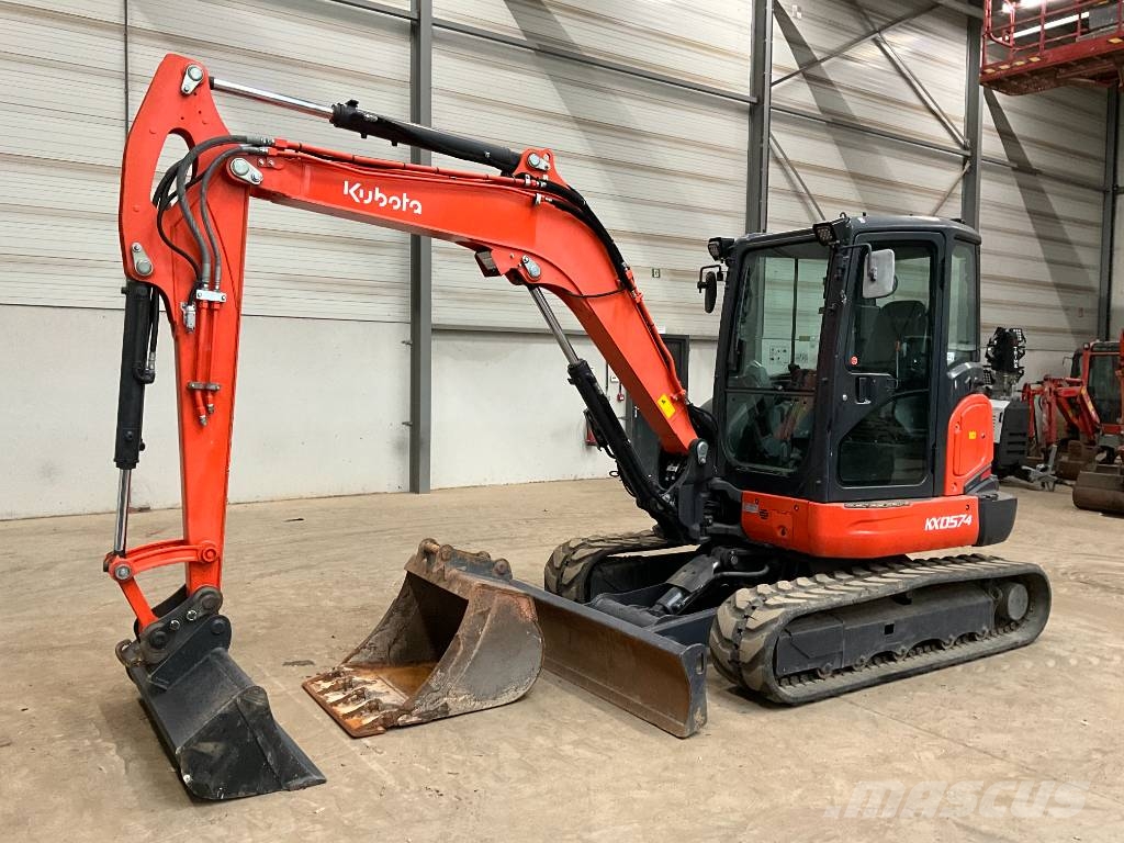 Kubota KX 057-4 حفارات صغيرة أقل من 7 طن (حفارات صغيرة)