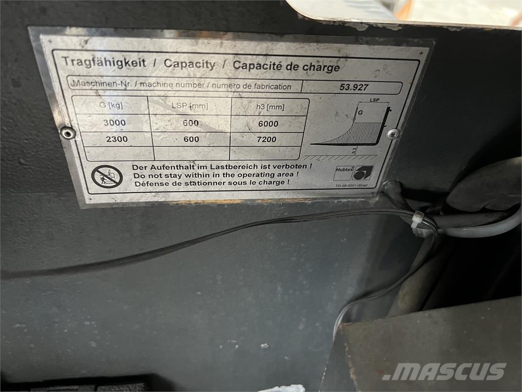 Hubtex VD30 / 2019 Batterie 四轮前移式叉车