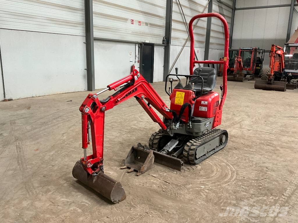 Yanmar SV 08 حفارات صغيرة أقل من 7 طن (حفارات صغيرة)