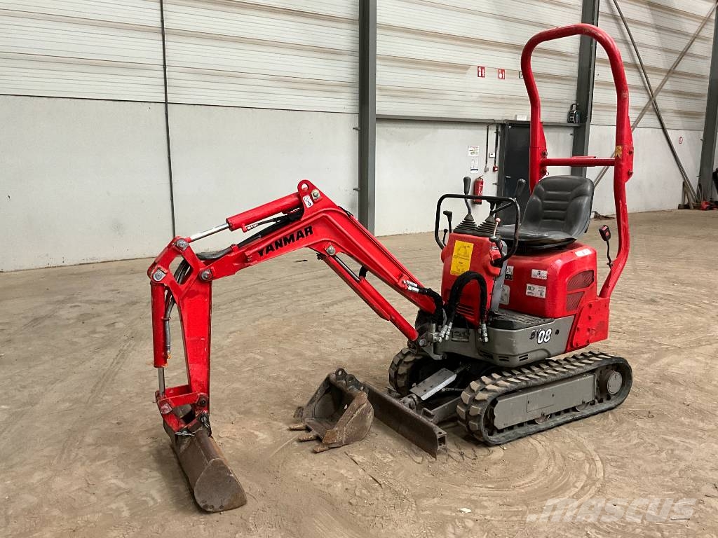 Yanmar SV 08 حفارات صغيرة أقل من 7 طن (حفارات صغيرة)