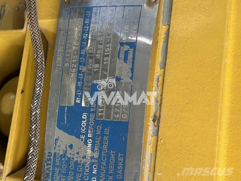 Komatsu SA12V140 - WA800 - HD785 - HD985 - D475 engine - Motores