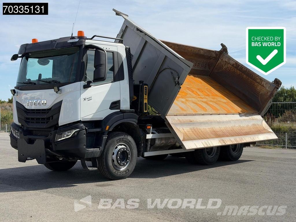 Iveco X-Way 480 6X4 12m3 VS Mont 3-wat tipper Full Steel Kipper
