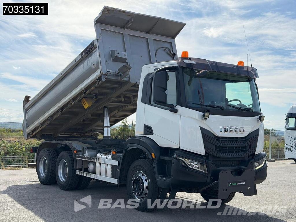 Iveco X-Way 480 6X4 12m3 VS Mont 3-wat tipper Full Steel Kipper