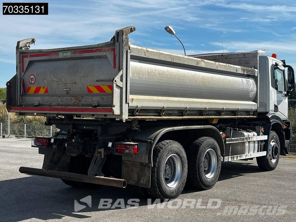Iveco X-Way 480 6X4 12m3 VS Mont 3-wat tipper Full Steel Kipper