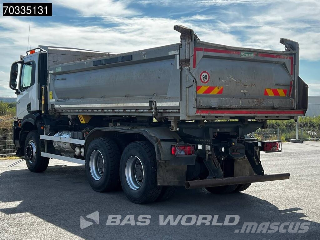 Iveco X-Way 480 6X4 12m3 VS Mont 3-wat tipper Full Steel Kipper