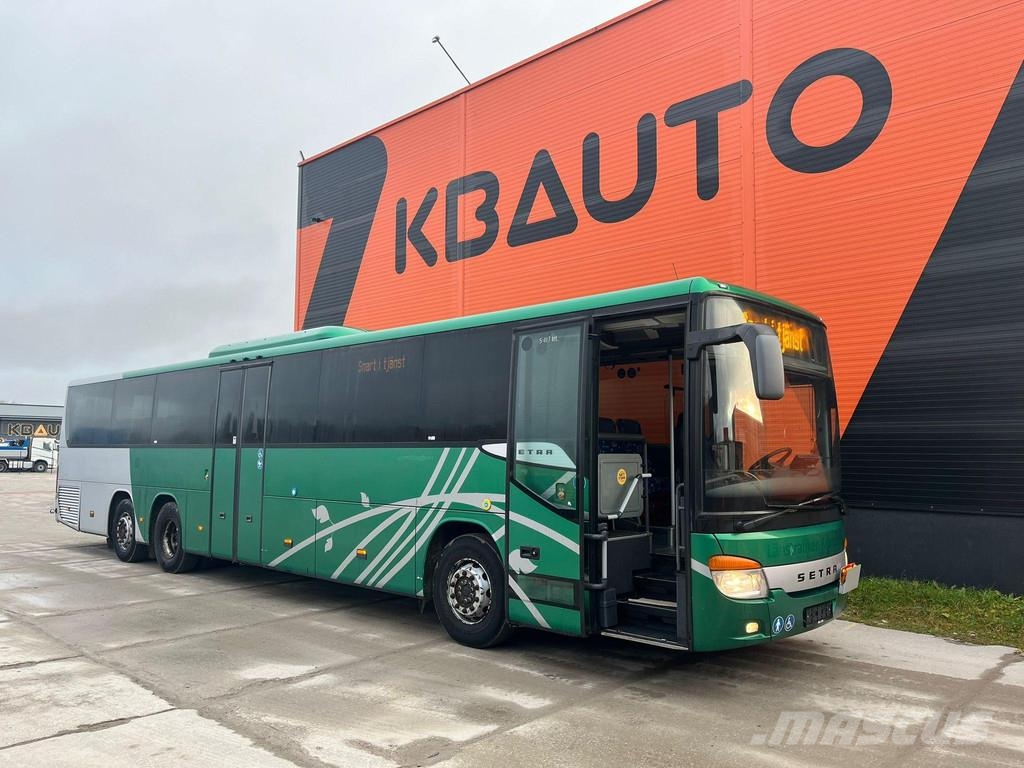 Setra S 417 UL 6x2*4 AC / AUXILIARY HEATER / WC / WHEELC Starppilsētu autobusi