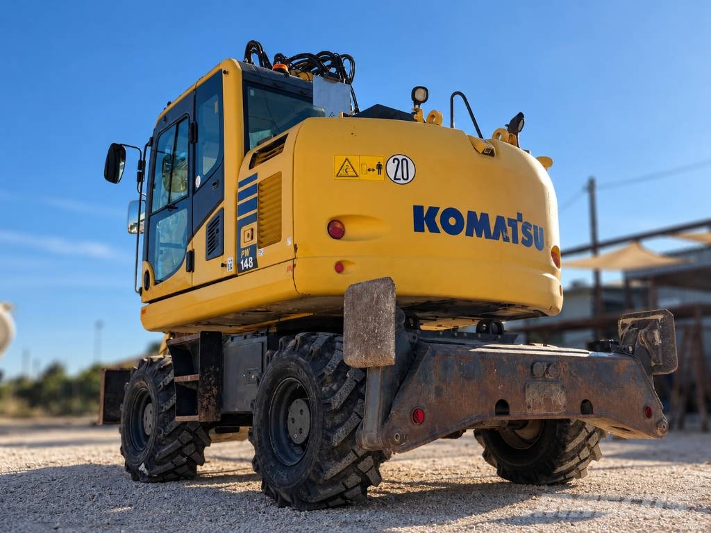 Komatsu PW 148-10 حفارات بعجل