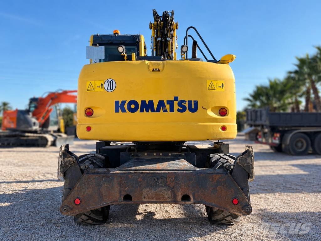Komatsu PW 148-10 حفارات بعجل