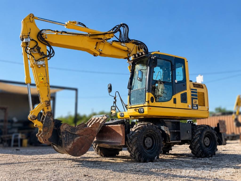 Komatsu PW 148-10 حفارات بعجل